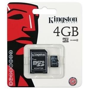 cartão de memoria 4gb